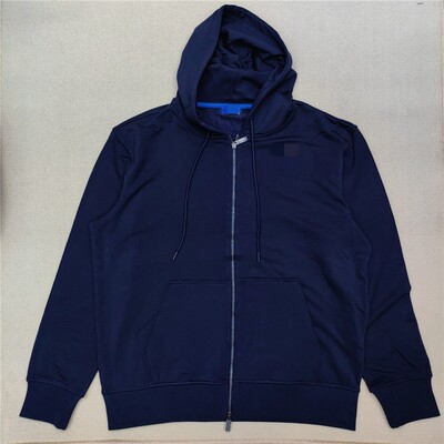 英伦奢品 男款连帽开衫款 重磅丝滑棉质毛圈面料 卫衣外套 新品