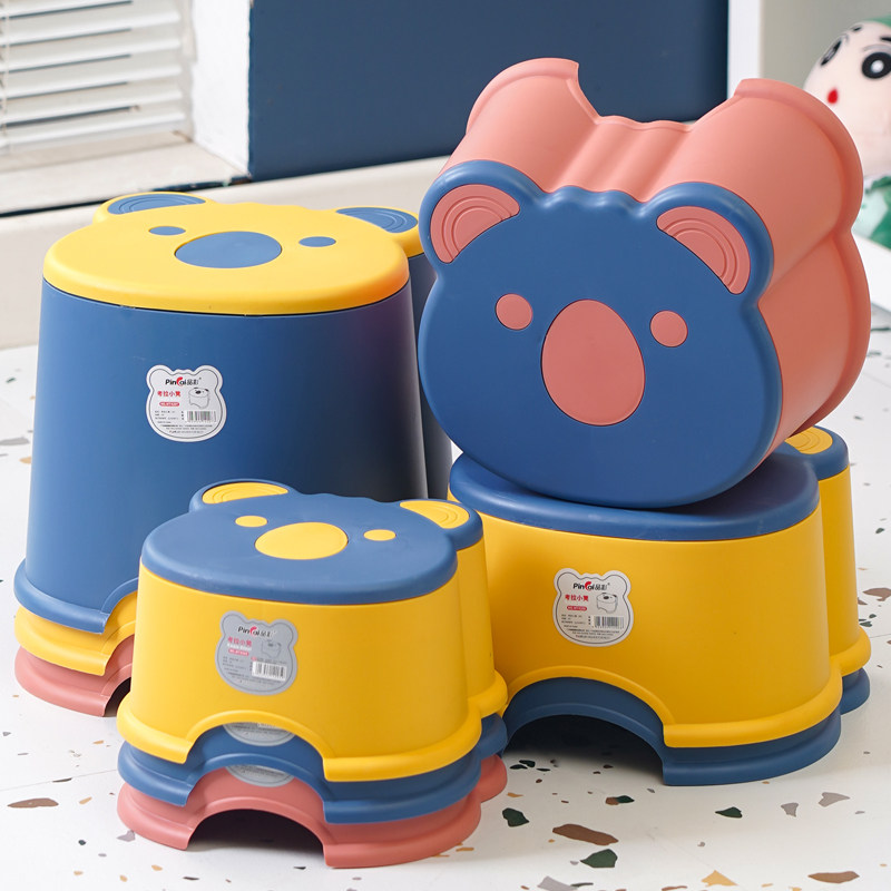 儿童卡通矮凳加厚客厅可爱椅子家用成人塑料凳换鞋凳小孩洗澡凳子,住宅家具,儿童凳,淘宝优惠券,粉丝福利购,淘宝优惠卷