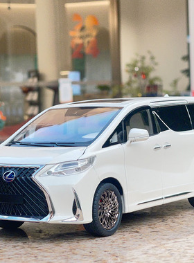 超大号雷克萨斯LM300h电动门合金车模仿真汽车模型男孩玩具车礼品