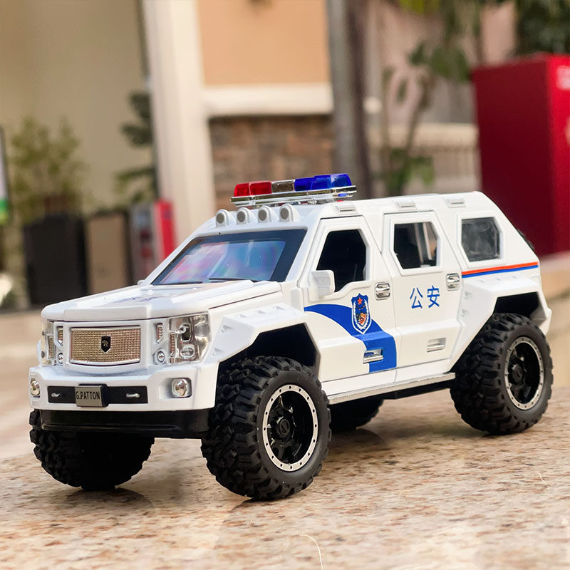 合金乔治巴顿汽车模型警车玩具车