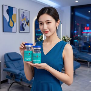 亮美集雪颜美肌冻干粉溶媒液套盒舒缓修护肌肤补水保湿美容院同款