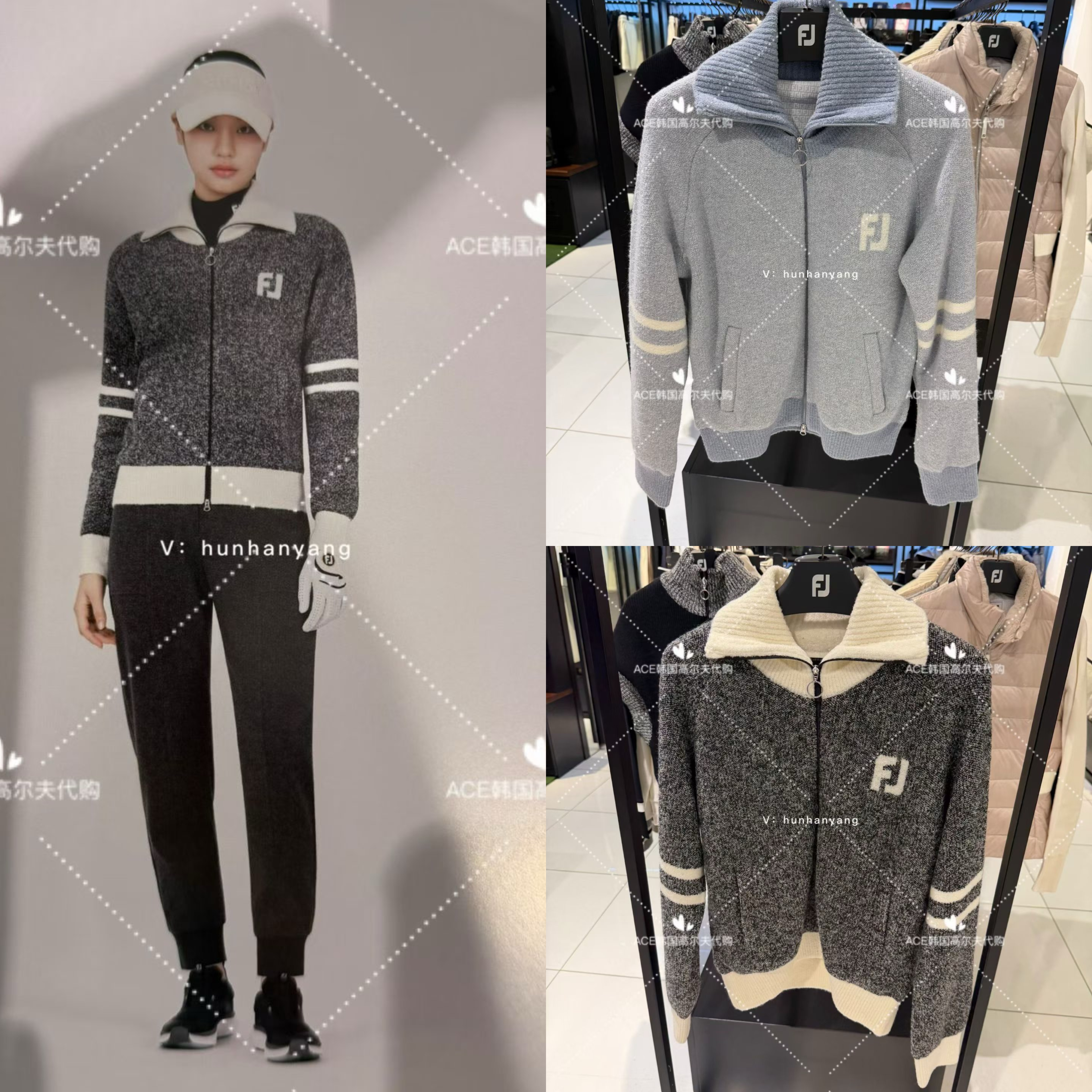 女士高尔夫服装25冬季上衣