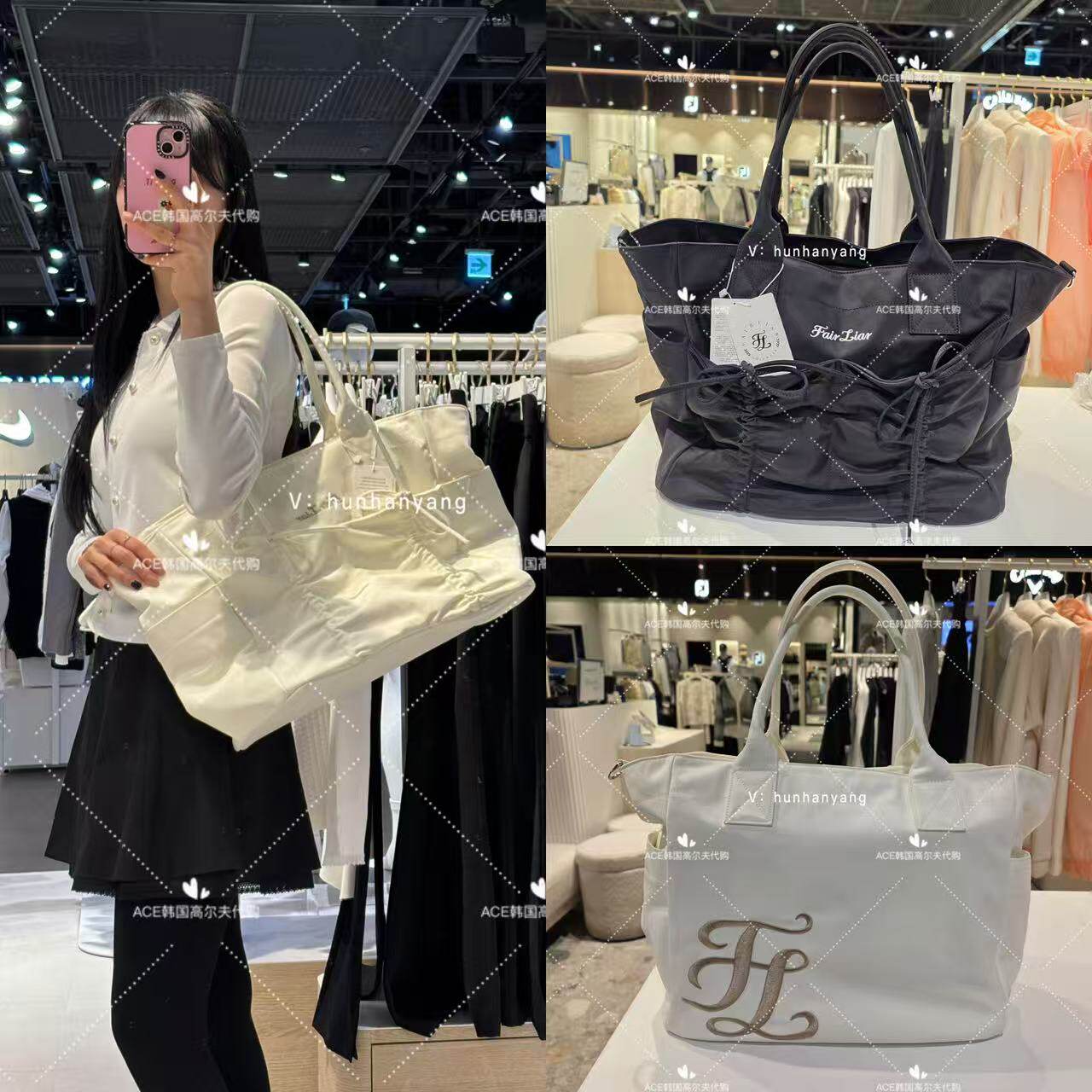 FL高尔夫衣物包女士轻便大容量