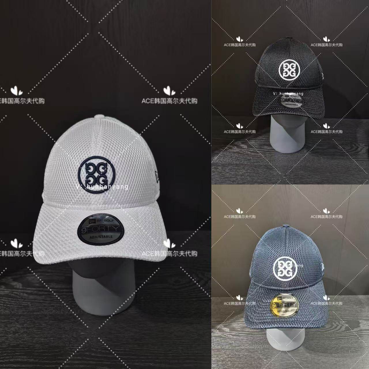 GFORE高尔夫球帽男士26春季新款百搭休闲时尚运动透气防晒帽