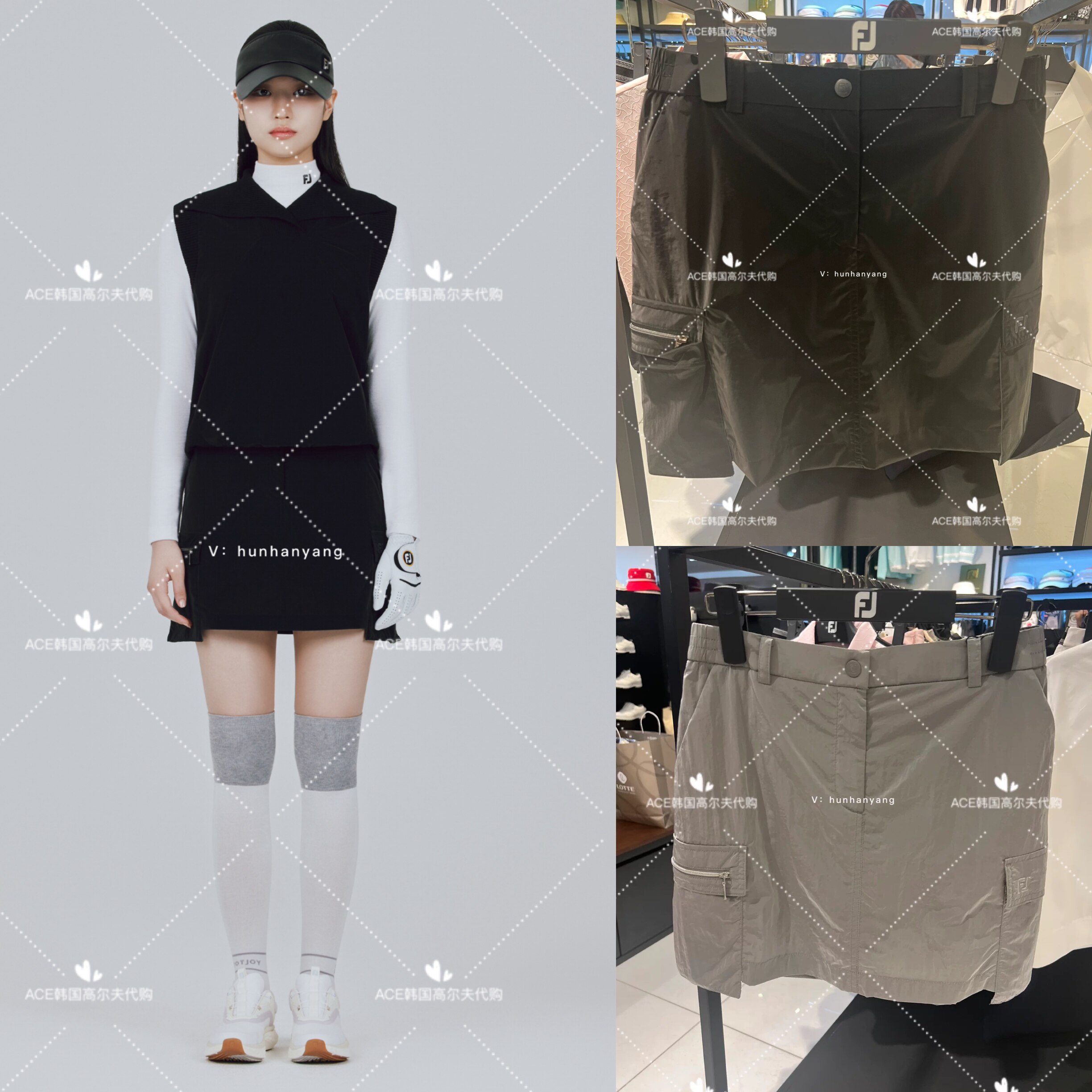 女士高尔夫服装25秋季裙子