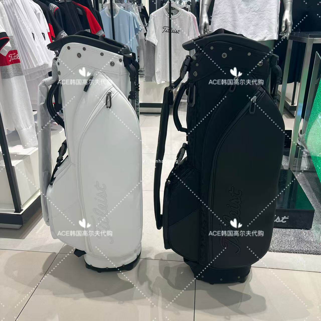 Titleist泰特利斯男女同款高尔夫球包25夏百搭休闲时尚运动支架包