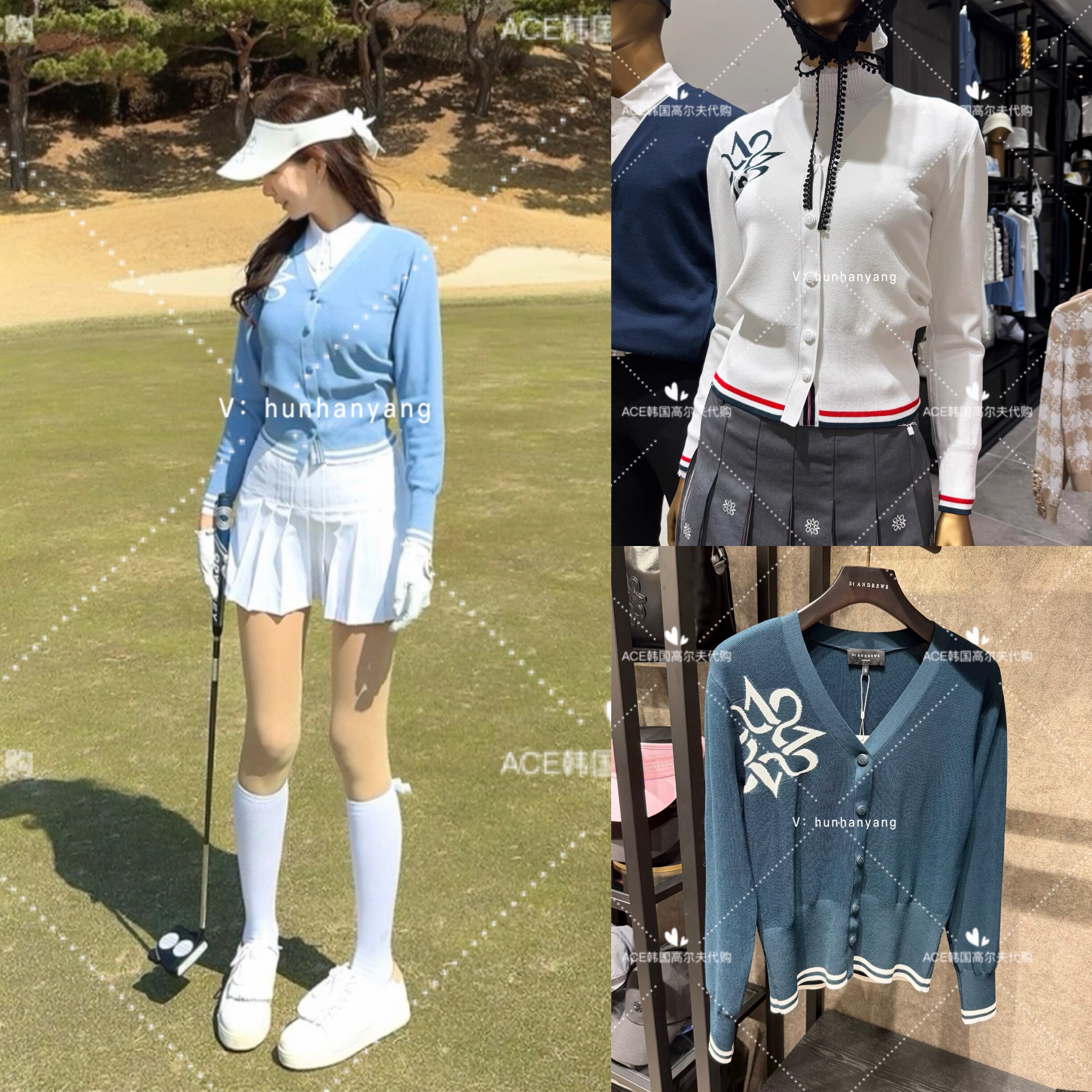 女士高尔夫服装26春季上衣