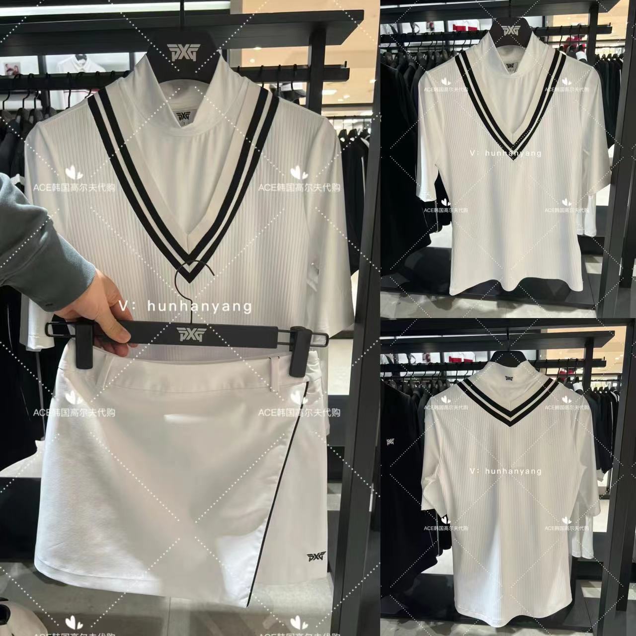PXG女士高尔夫服装24夏季