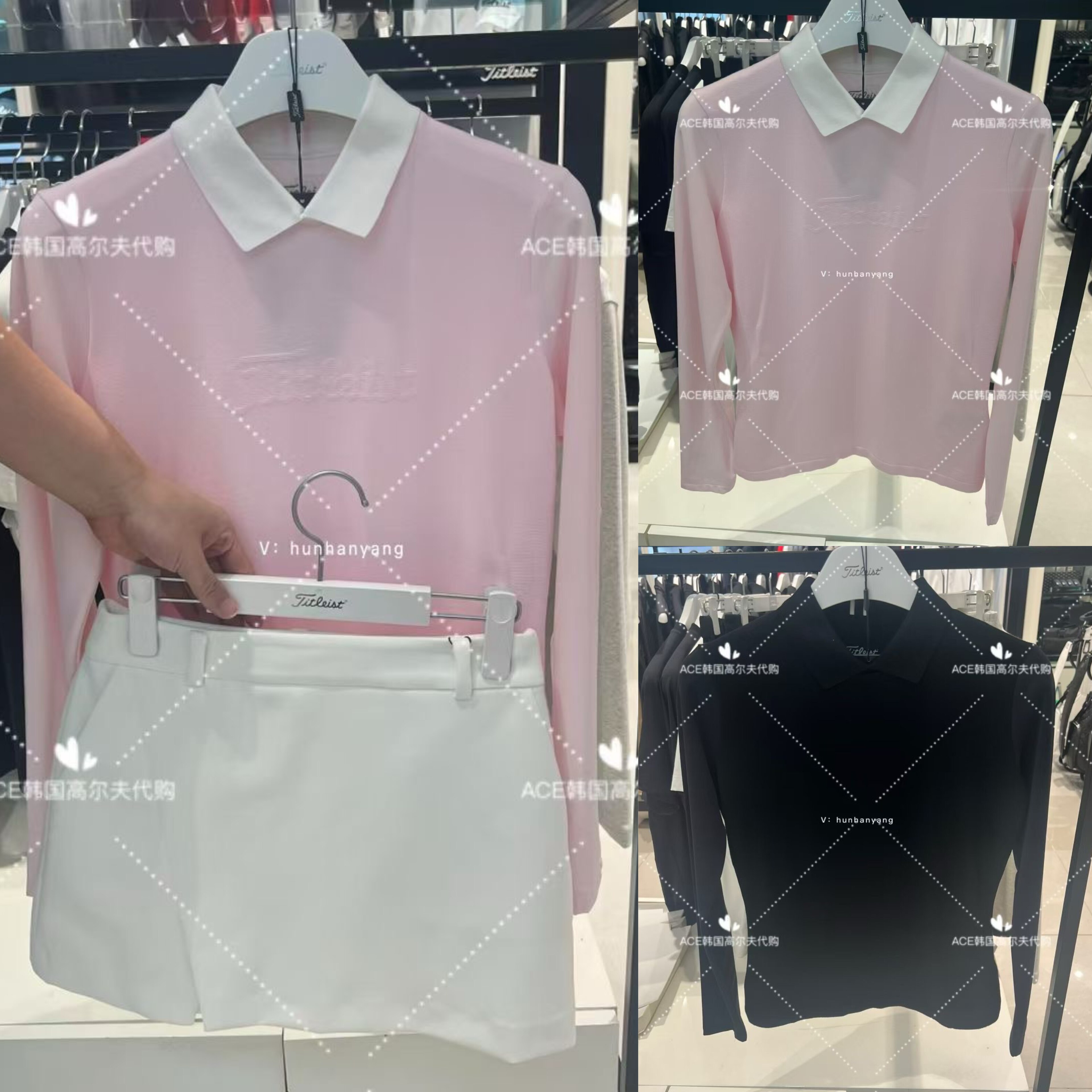女士高尔夫服装25秋季上衣图片
