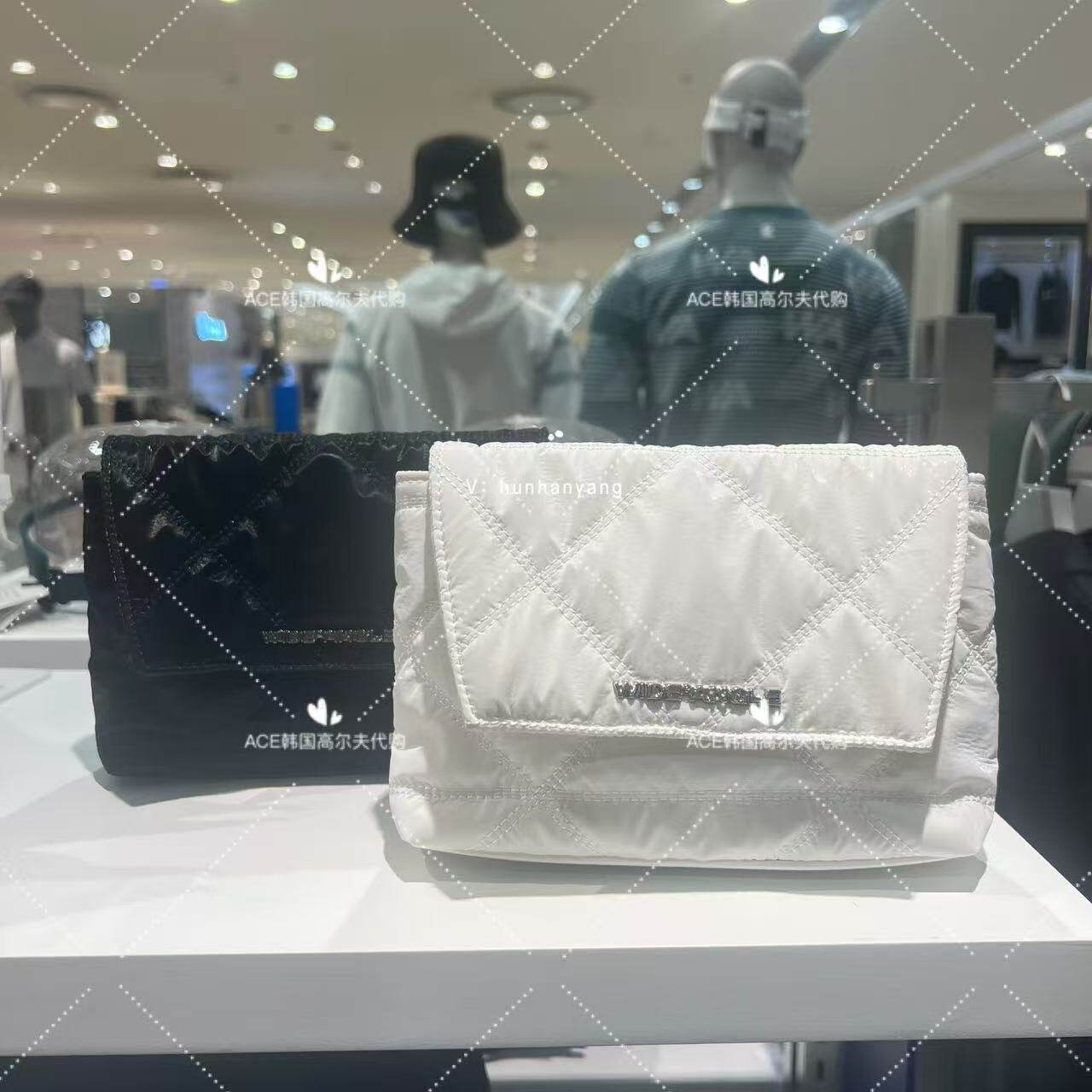WANGLE高尔夫腰包挎包女士