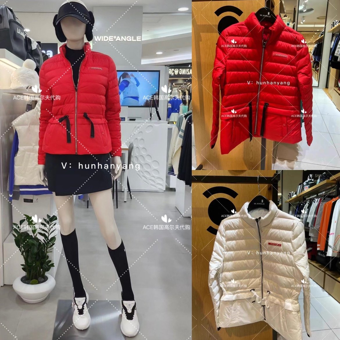 Wangle高尔夫女士防寒上衣