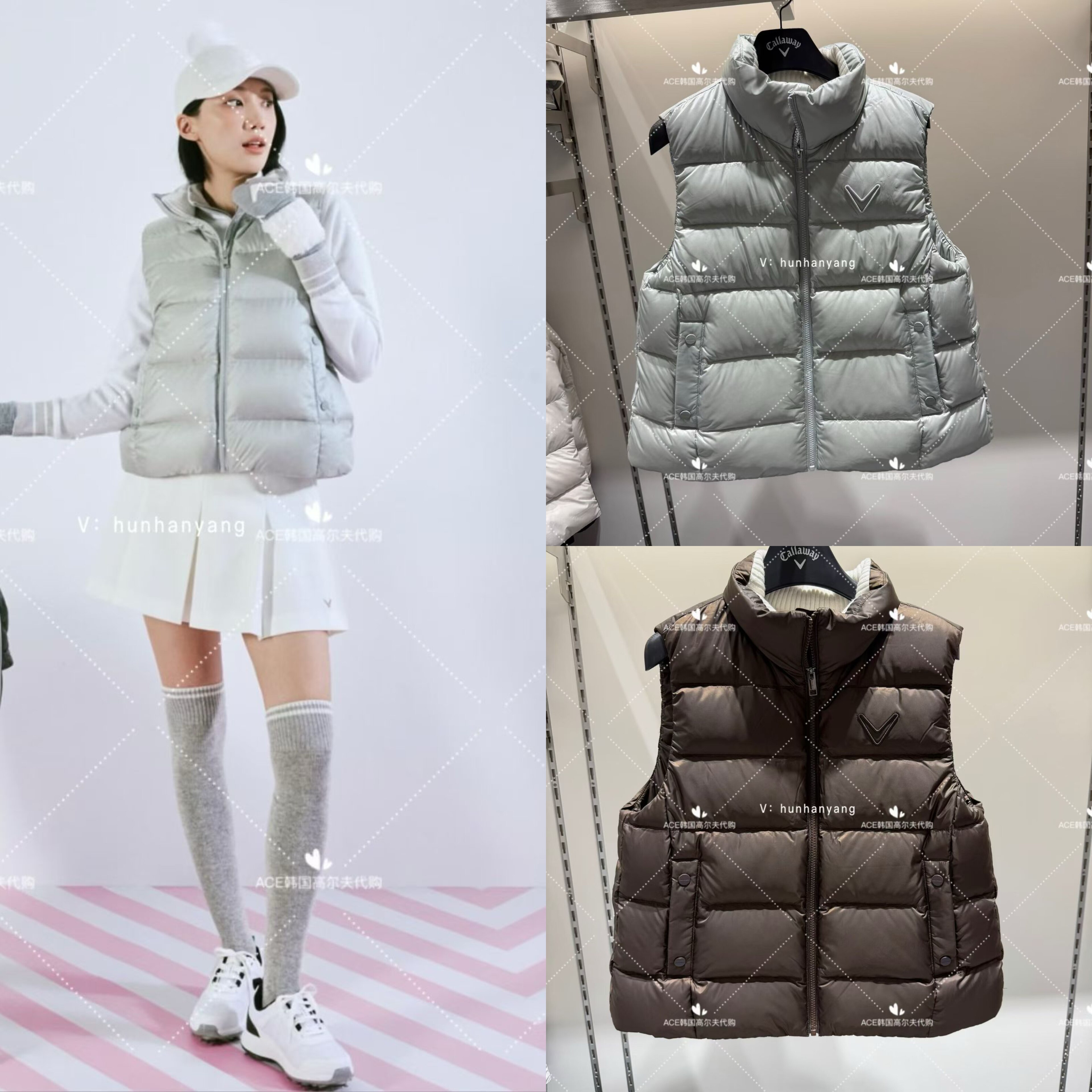 女士高尔夫服装25冬季上衣