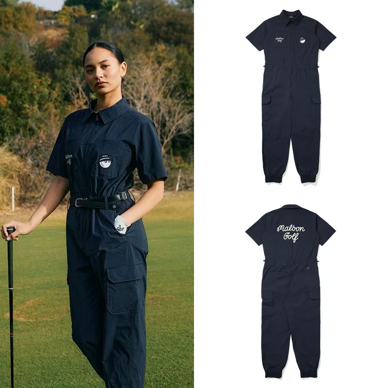 女士高尔夫服装25夏季连体衣