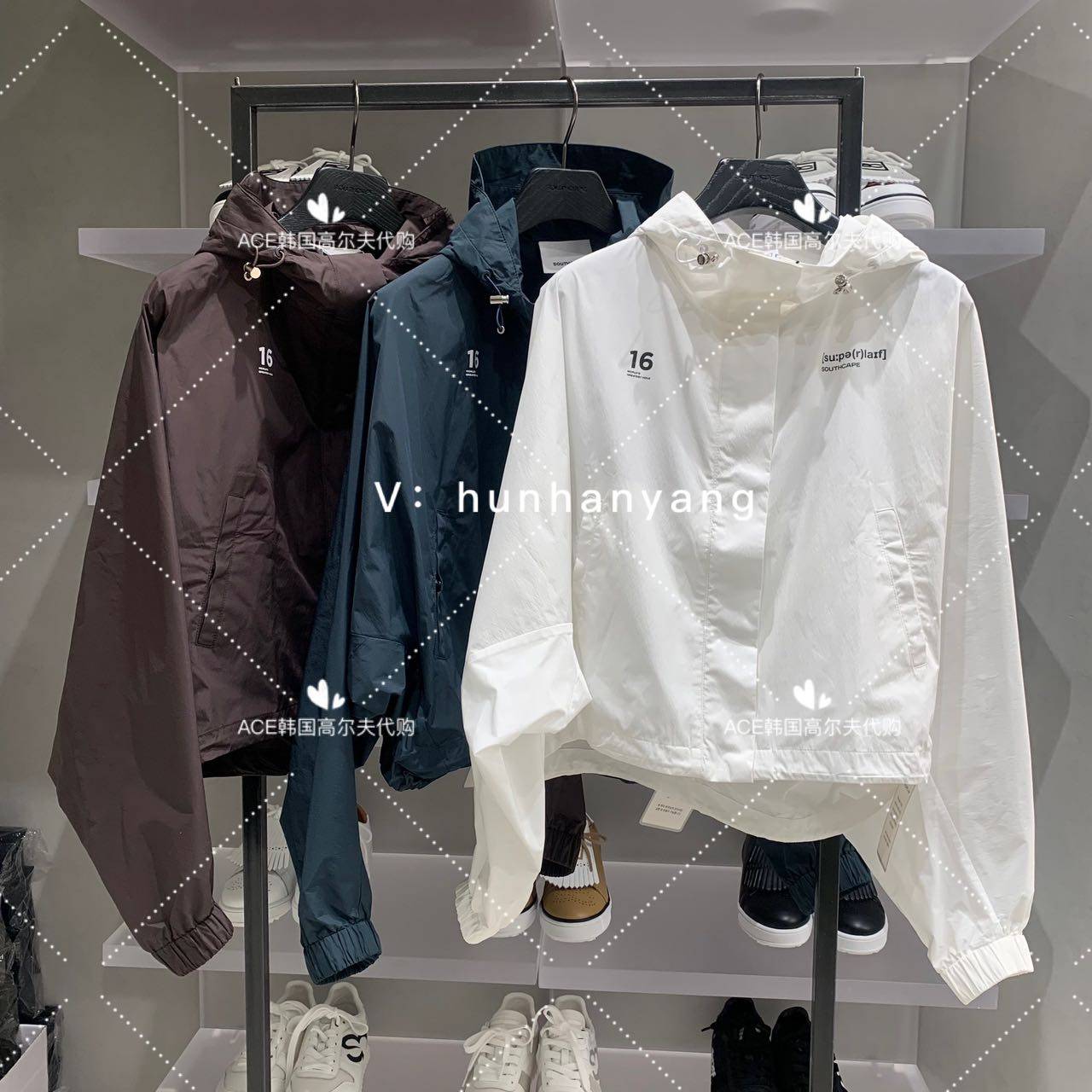 SOUTHCAPE高尔夫女士蝙蝠袖外套