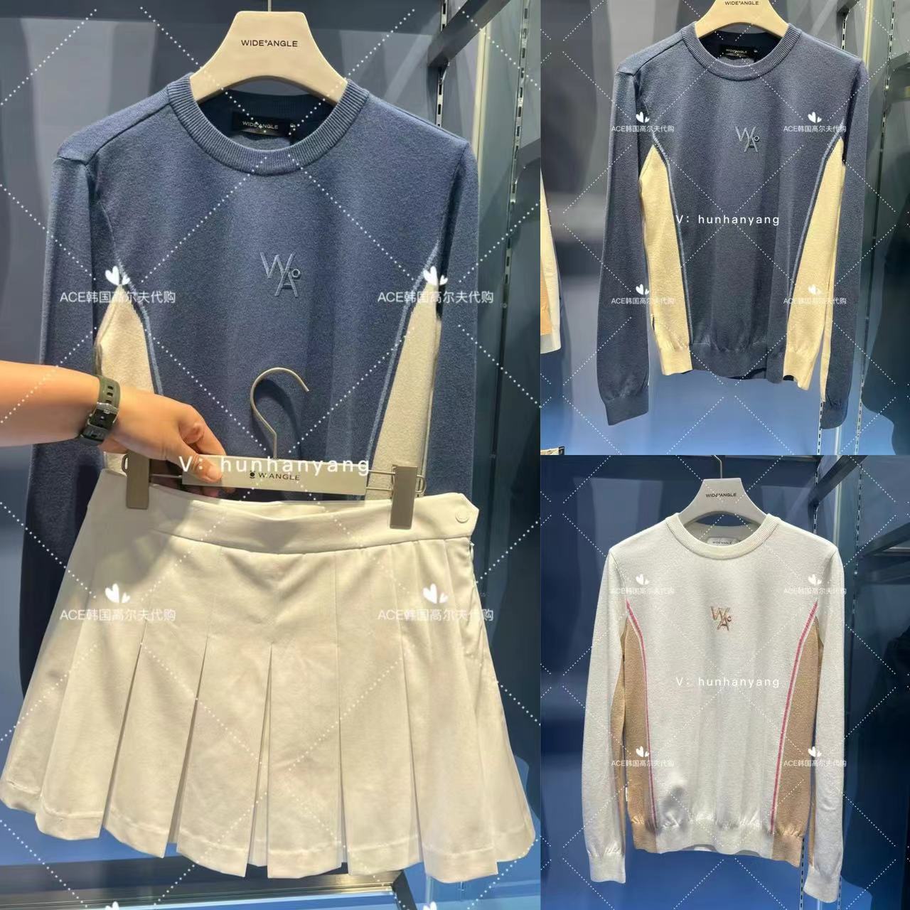 女士高尔夫服装24秋季长袖