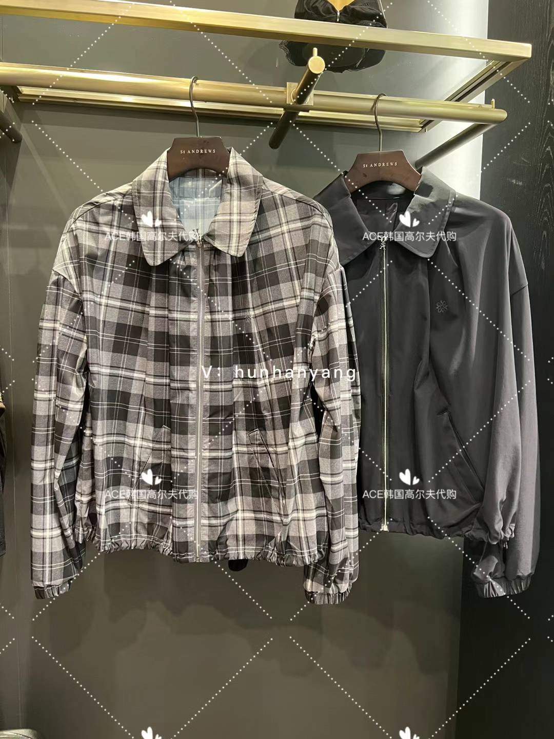 女士高尔夫服装24秋季外套