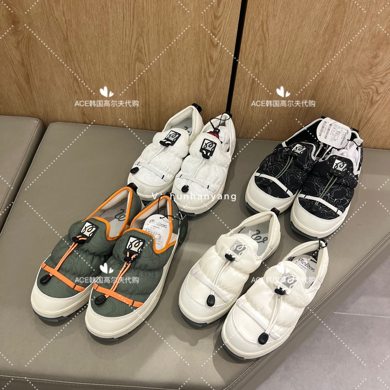 MALBON男女休闲鞋高尔夫鞋