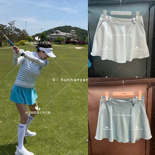 Taylormade泰勒梅女士高尔夫服装 新款 百搭休闲运动半身裙 24夏季