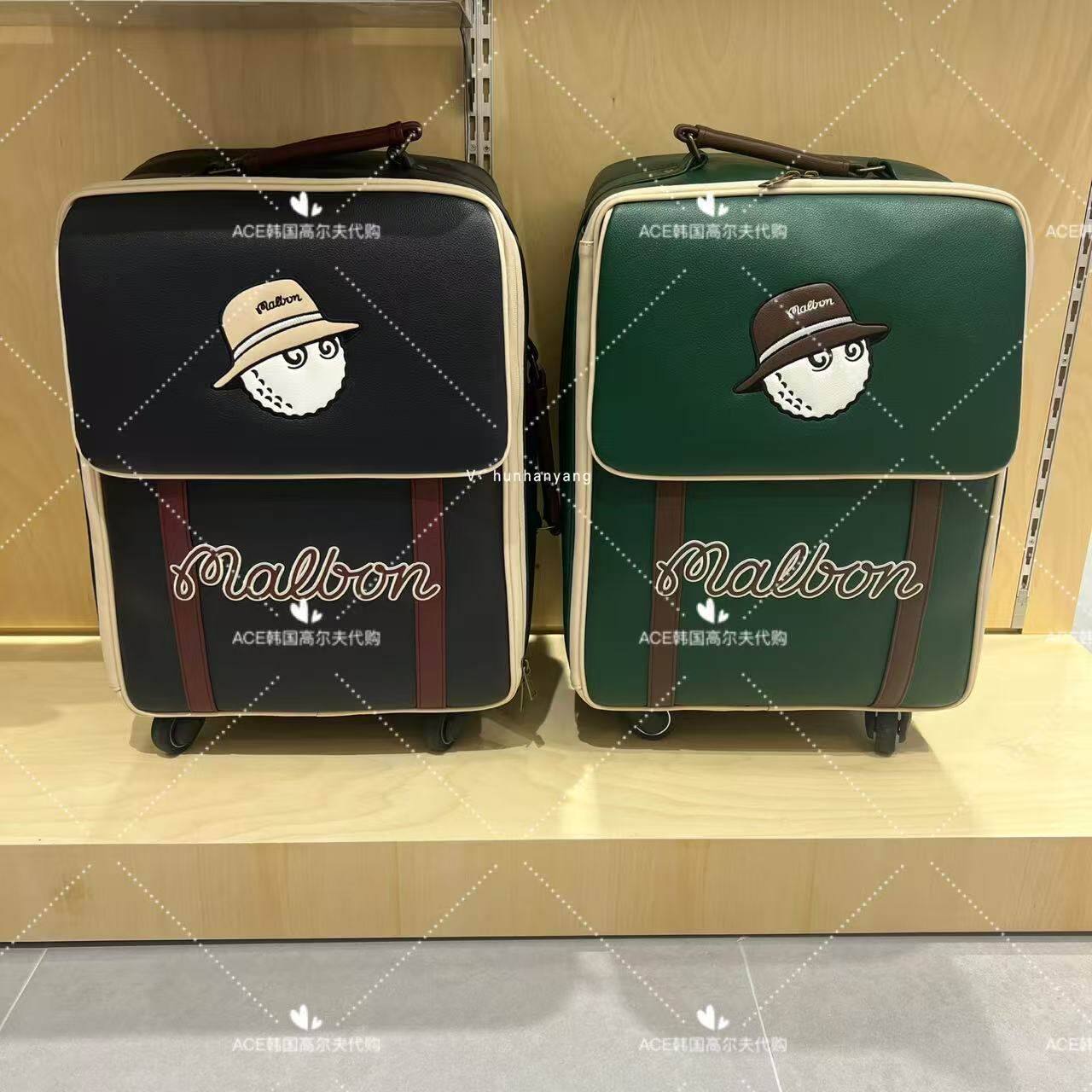 MALBON高尔夫行李包拉杆衣物包