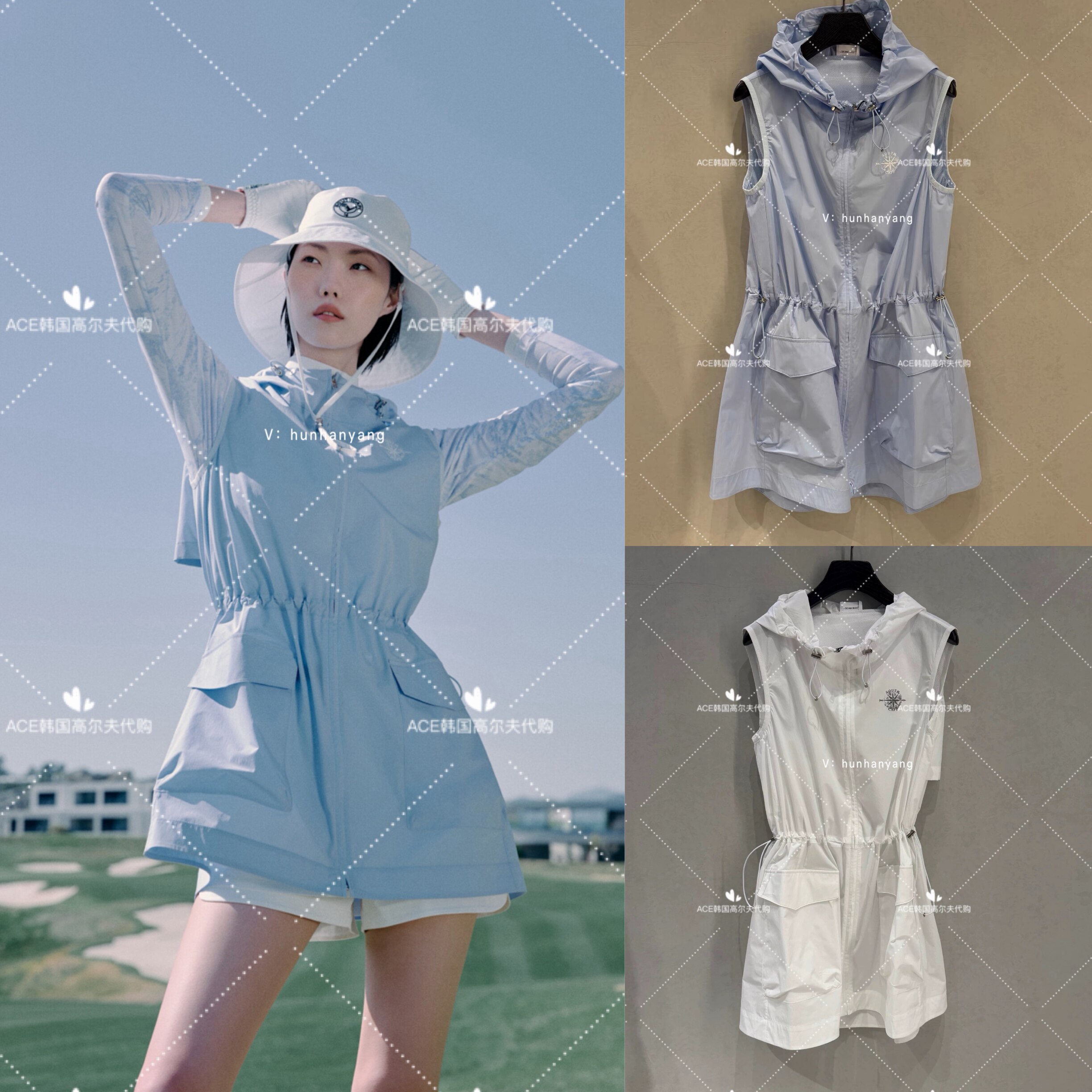 女士高尔夫服装26夏季连衣裙