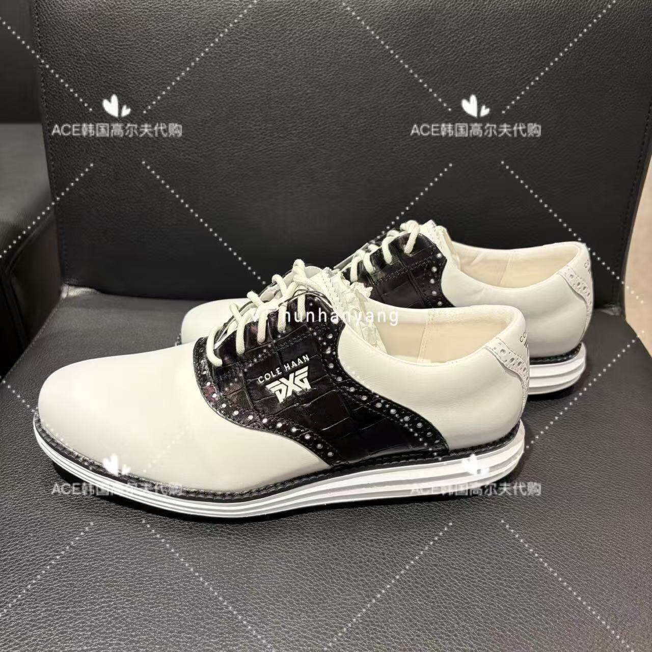 PXG高尔夫球鞋男士26夏季新款百搭休闲时尚运动舒适皮质运动鞋