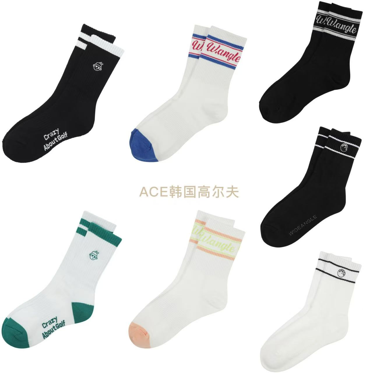 Wangle女士高尔夫短袜吸汗运动袜