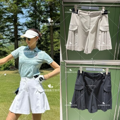 女士高尔夫服装26夏季短裤