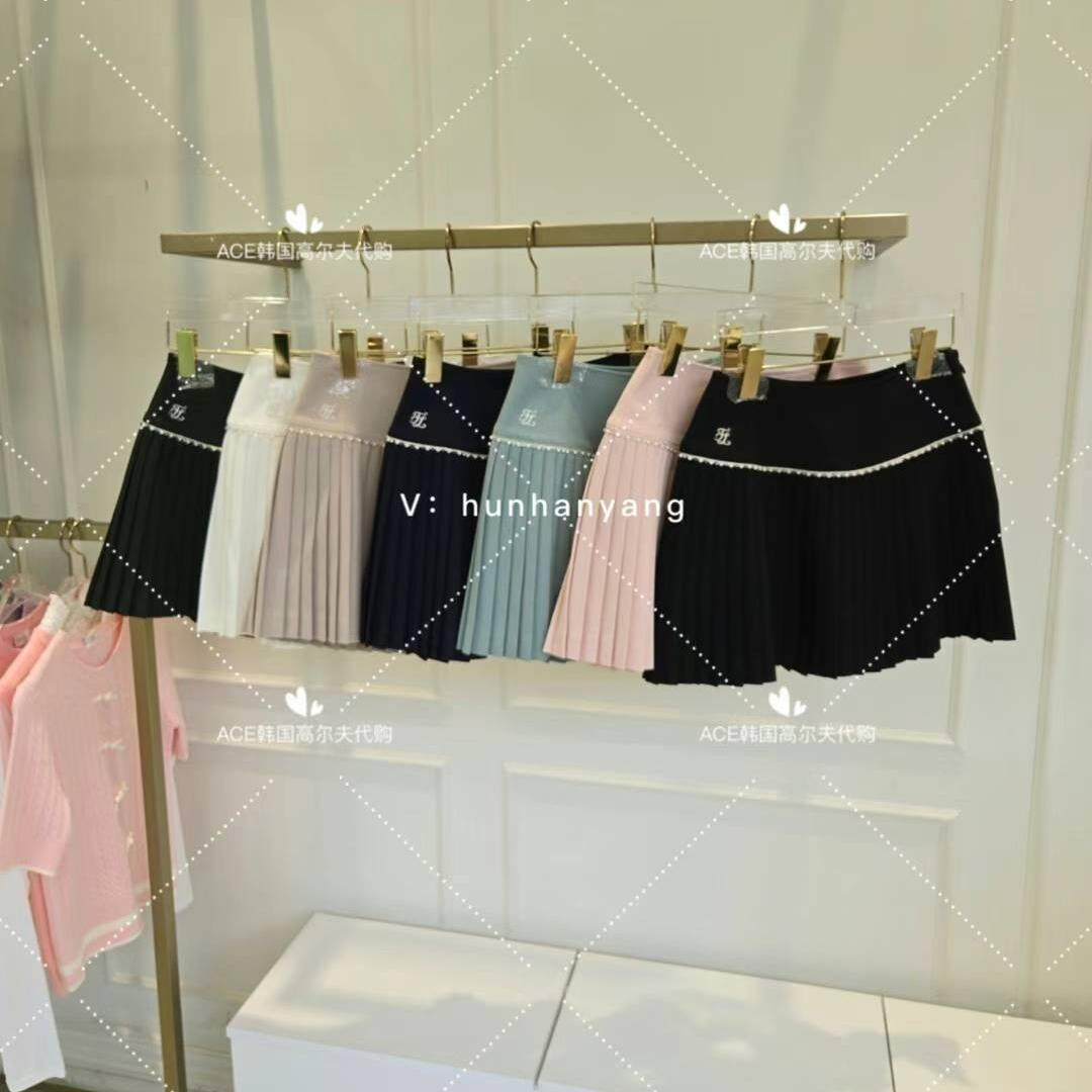 女士高尔夫服装24秋冬短裙