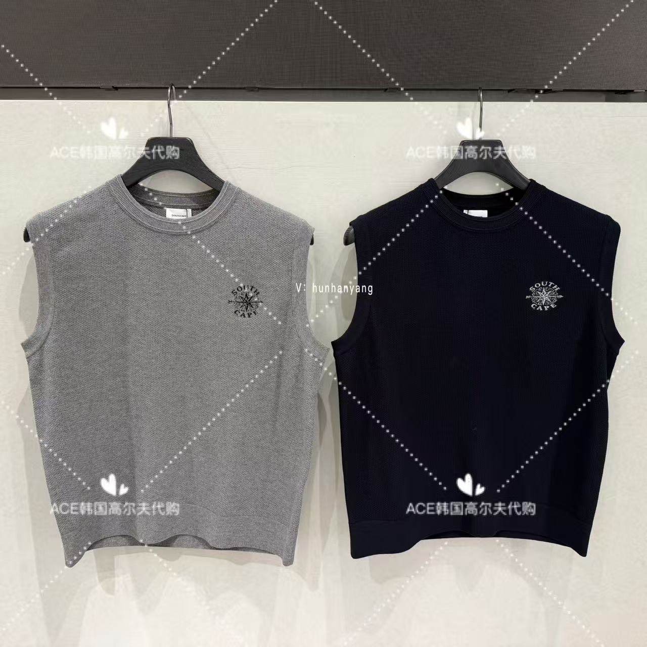 SOUTHCAPE高尔夫马甲男士26秋