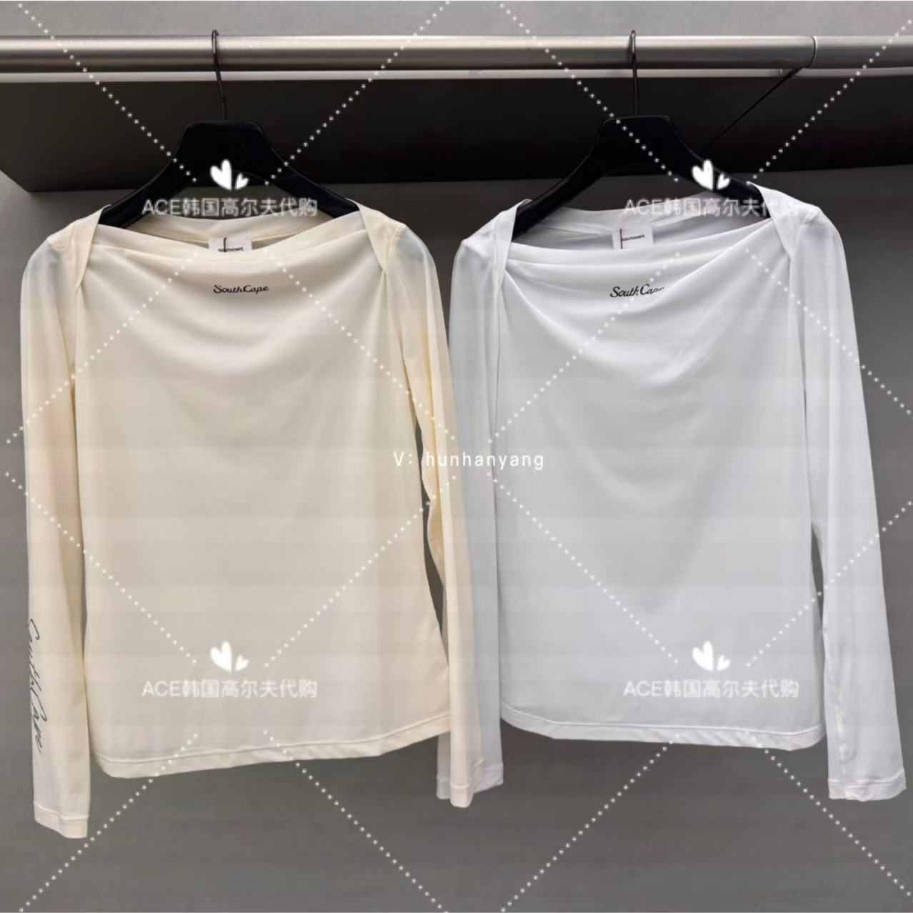 SOUTHCAPE女士高尔夫打底长袖