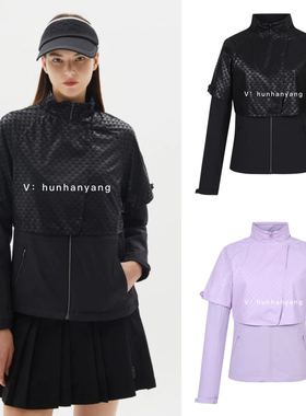 PING折扣女士高尔夫外套23秋百搭休闲运动时尚防风拉链外套