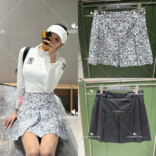 女士高尔夫服装26夏季裙子