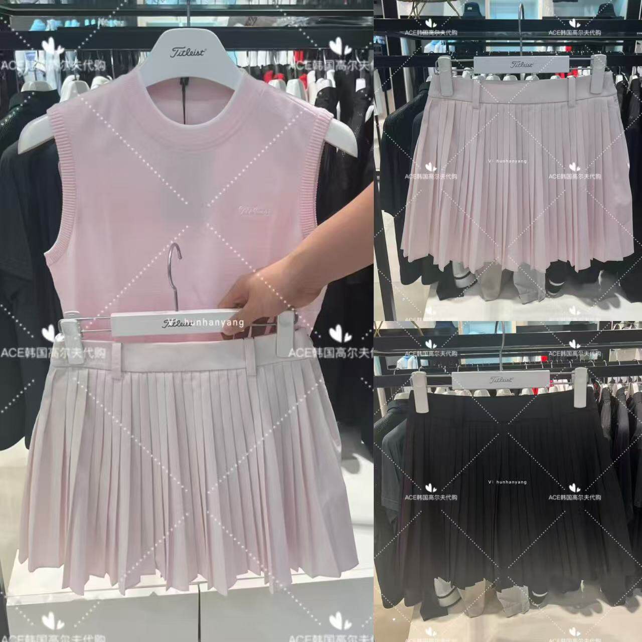 女士高爾夫服裝25秋季裙子