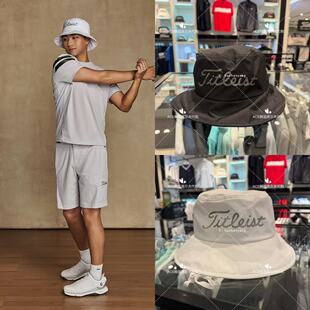 Titleist泰特利斯男士高尔夫球帽26夏新款百搭休闲时尚渔夫防晒帽