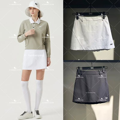 PXG女士高尔夫后褶挥杆裙