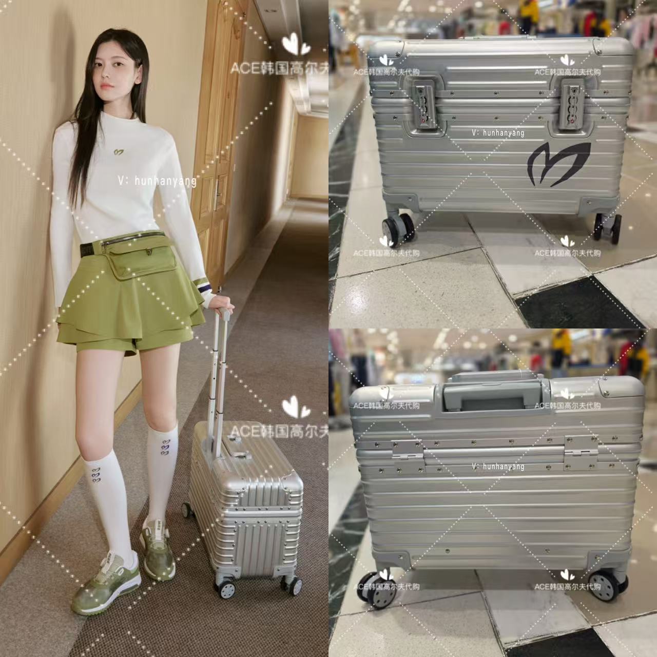 小兔子高尔夫拉杆箱衣物箱女士