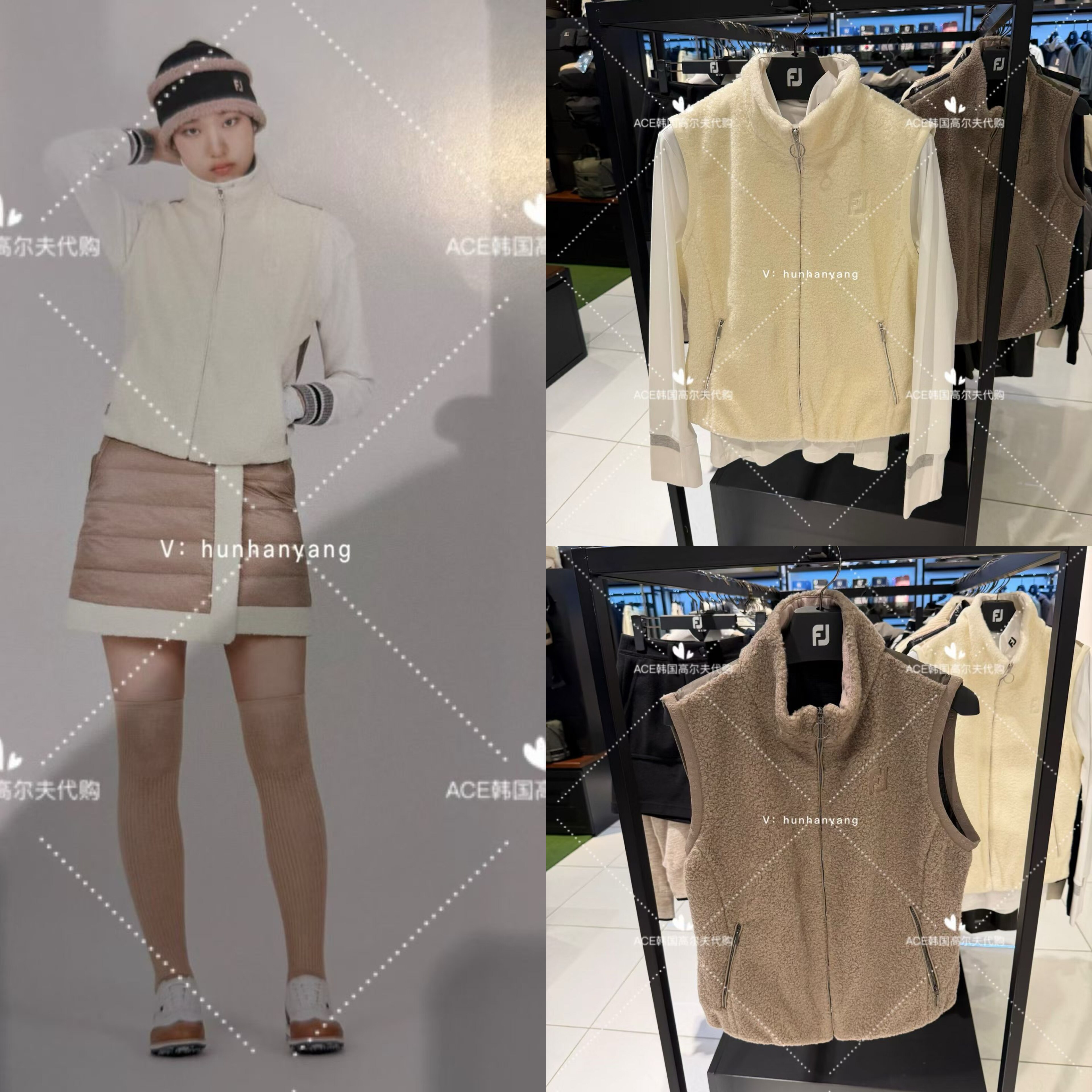 女士高尔夫服装25冬季上衣