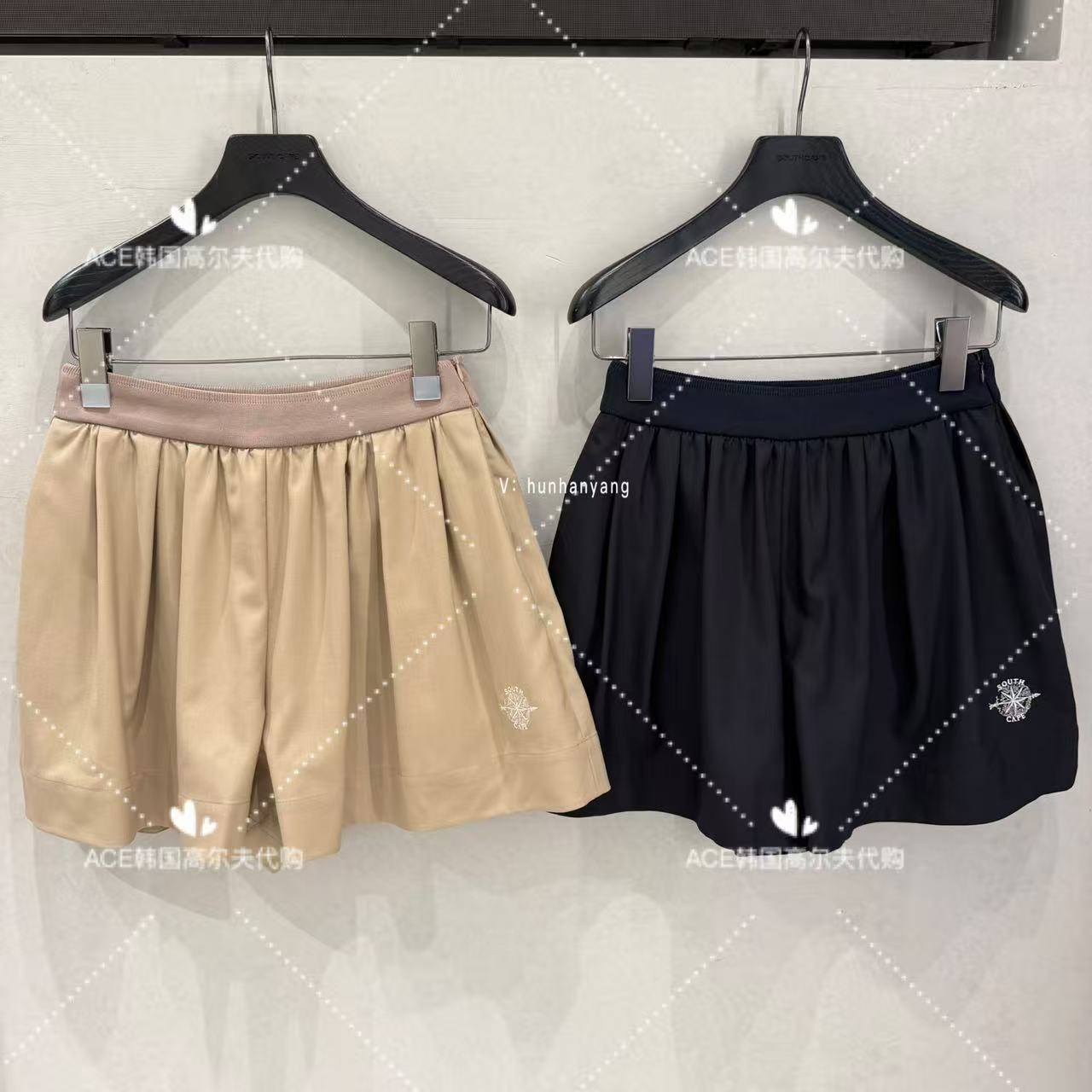 SOUTHCAPE高尔夫短裤女士