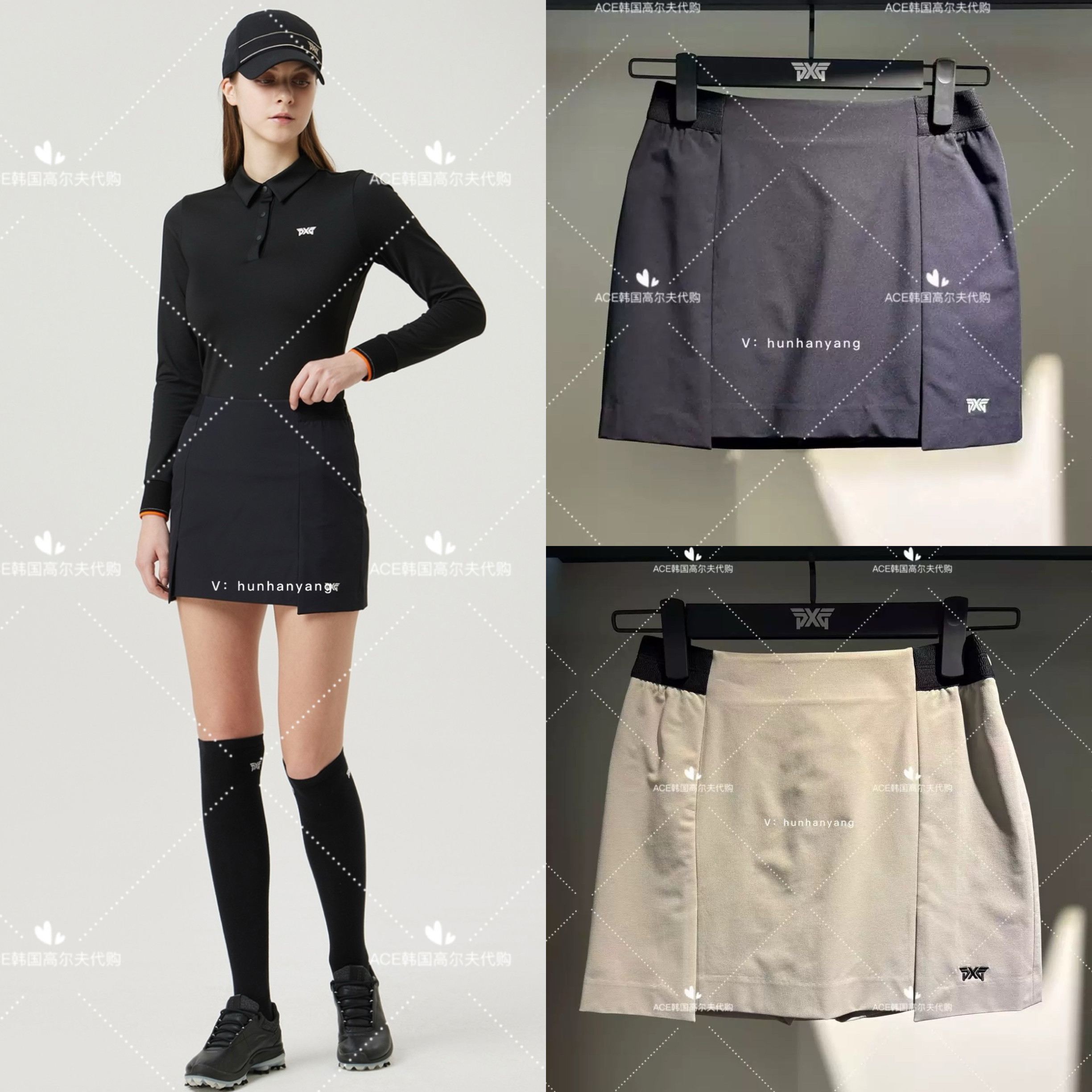 PXG女士高尔夫裙子25春季