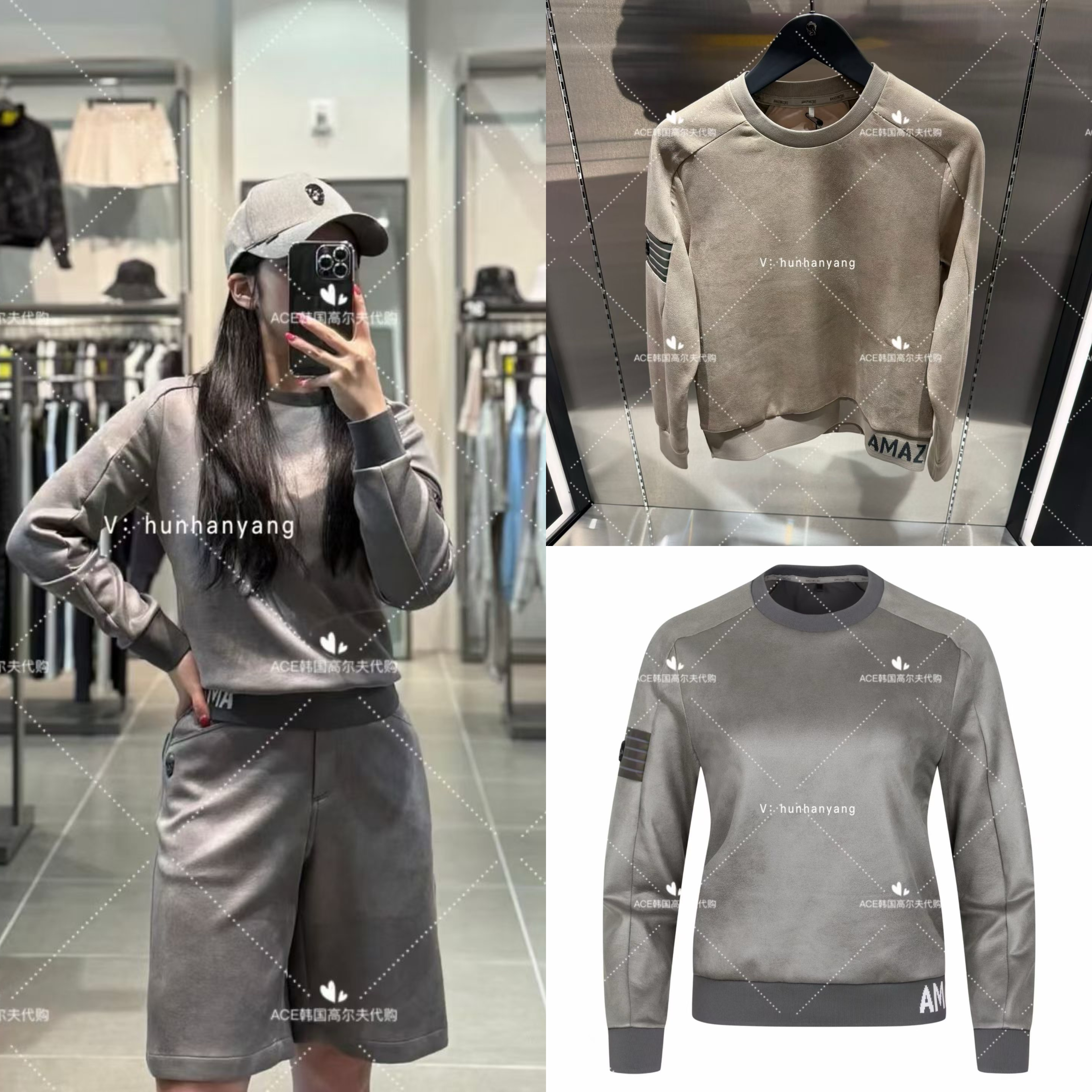 女士高尔夫服装25秋季上衣