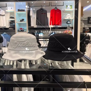 Titleist泰特利斯女士折扣高尔夫球帽24初秋休闲时尚运动渔夫帽