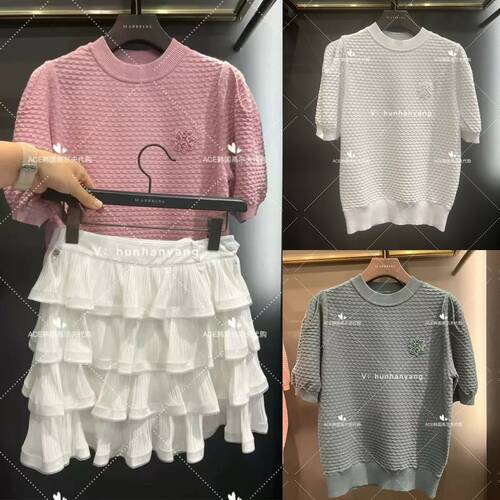女士高尔夫服装24秋季短袖