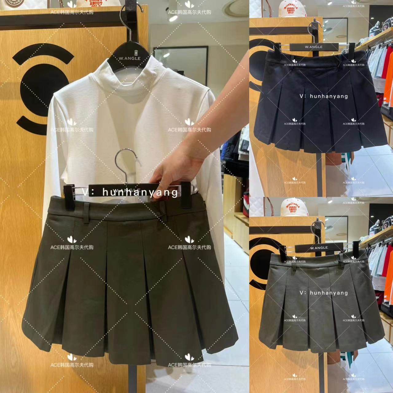 Wangle高尔夫女士百褶短裙