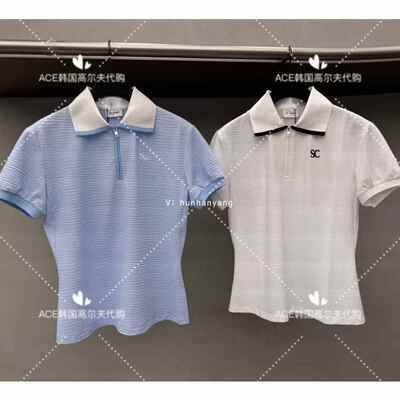 女士高尔夫服装25夏季上衣