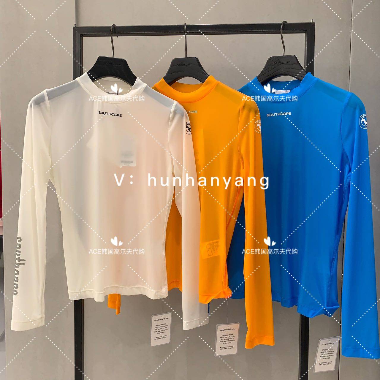 高尔夫女士超薄冰感长袖