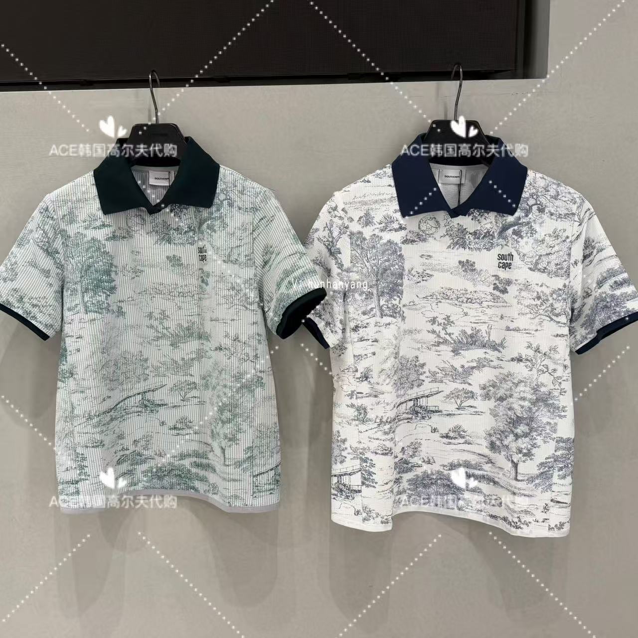 SouthCape高尔夫短袖女士