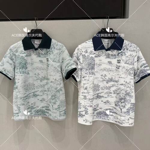 SouthCape高尔夫短袖女士