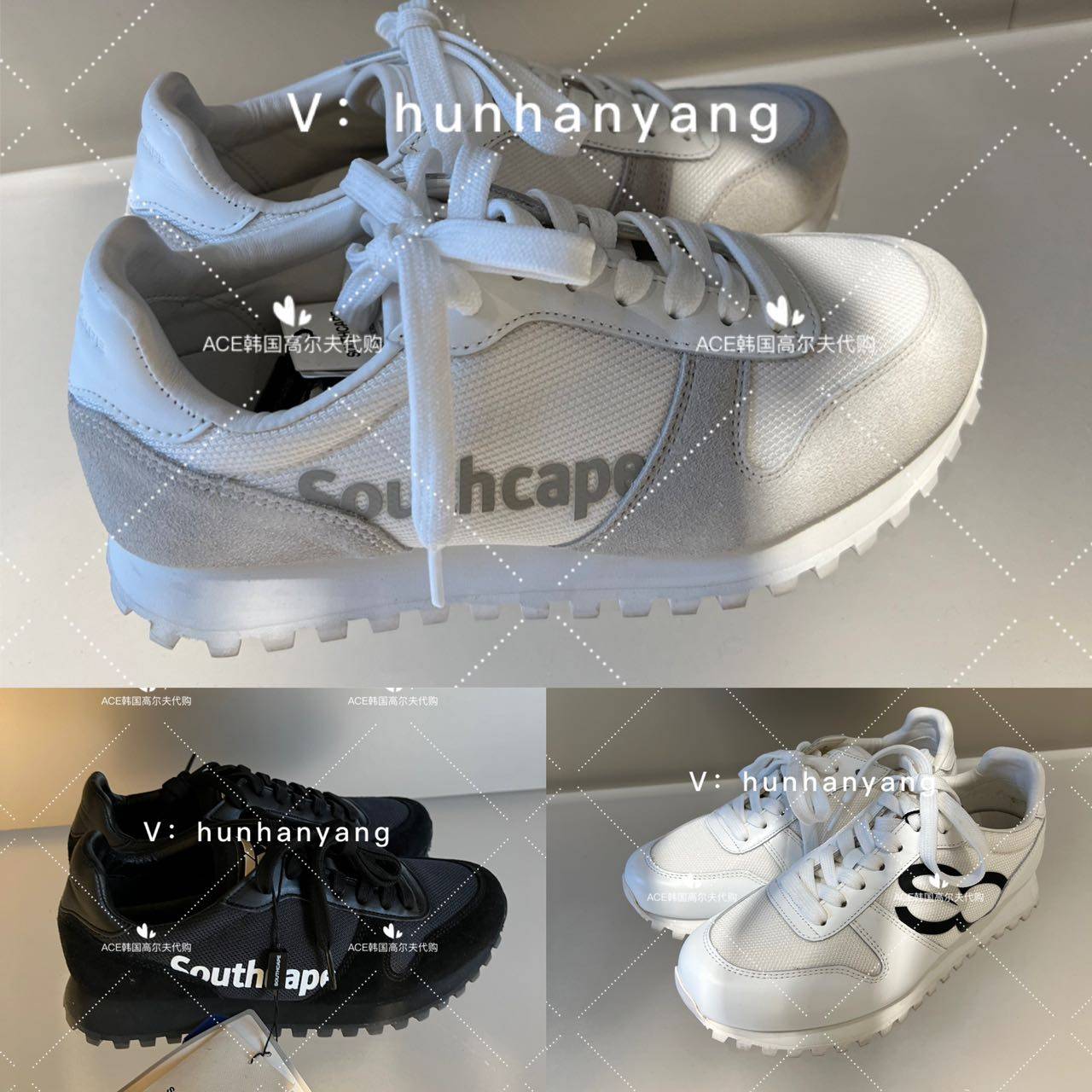 SOUTHCAPE高尔夫女士休闲运动鞋