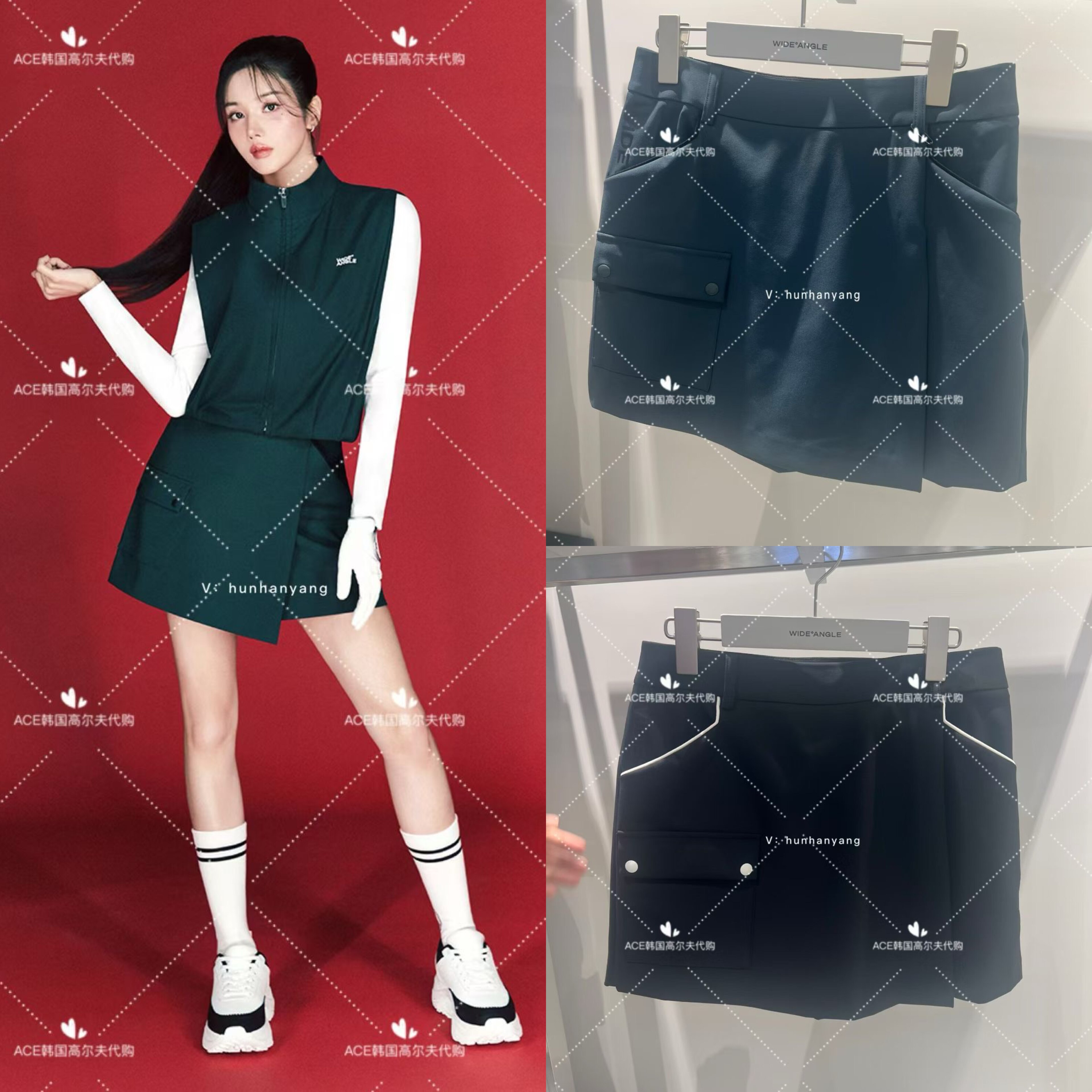 女士高尔夫服装25秋季裤裙