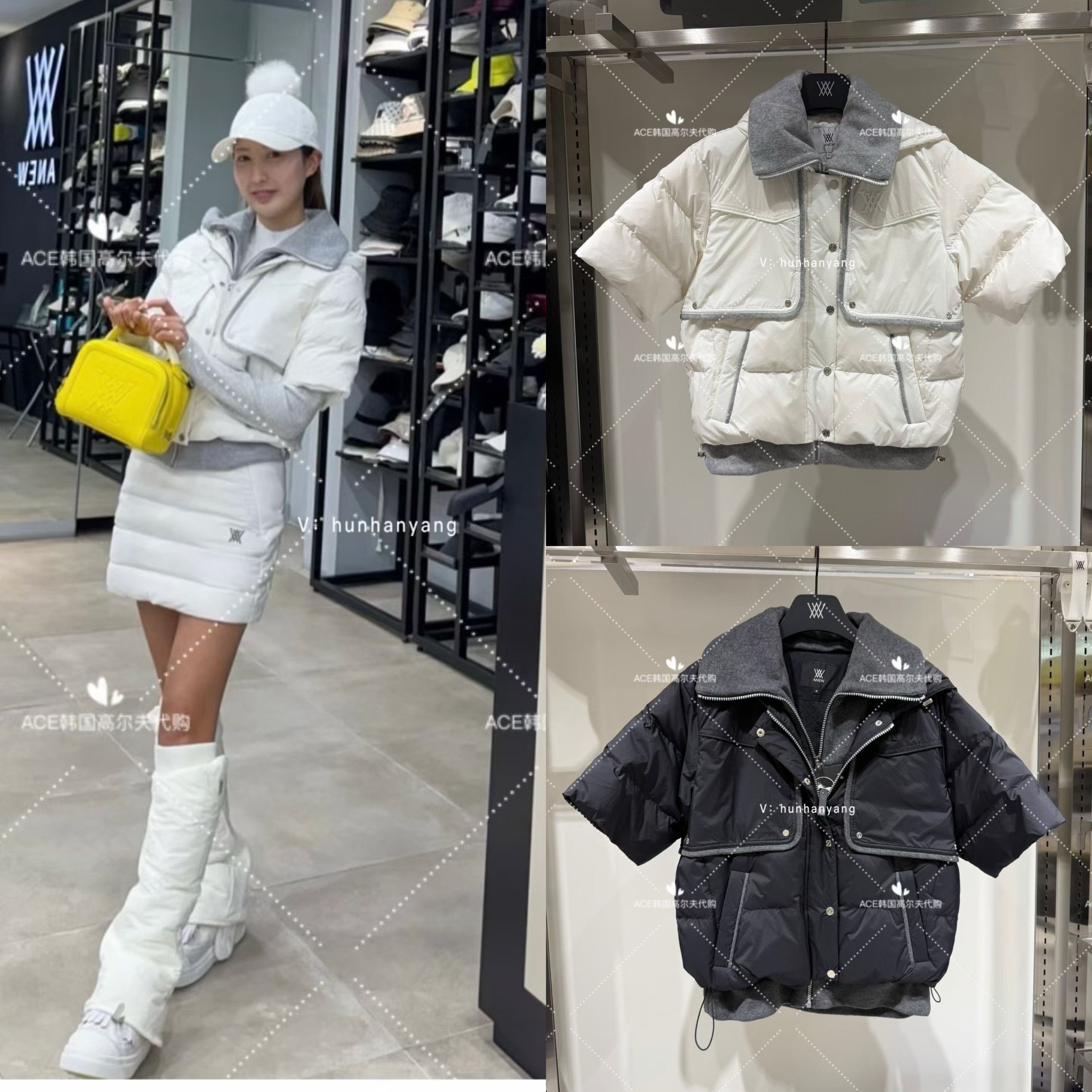 女士高尔夫服装25冬季上衣